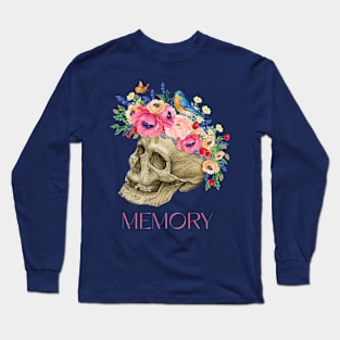 Memory skull Long Sleeve T-Shirt